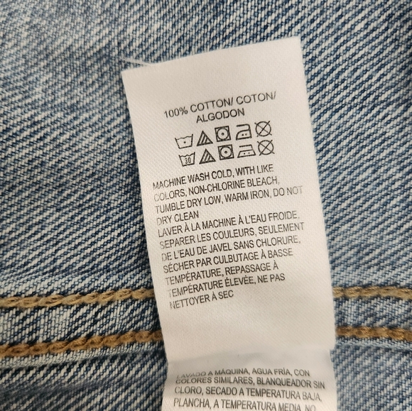 NWOT Lucky Brand Tomboy Trucker denim jean jacket size S - Picture 9 of 11